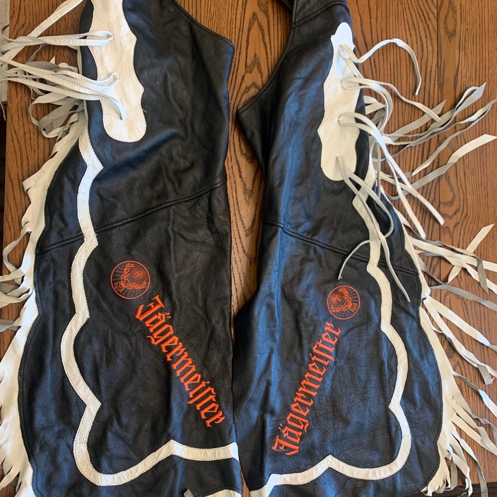 Jagermeister Black Leather Pants - Picture 12 of 16